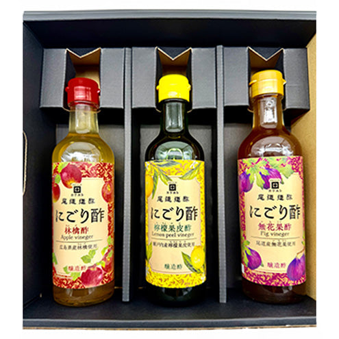 広島果実のにごり酢3本セット