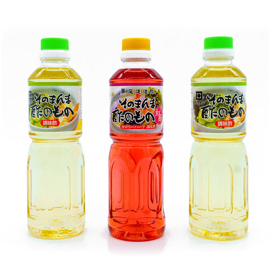そのまんま酢のもの+紅酢の3本セット