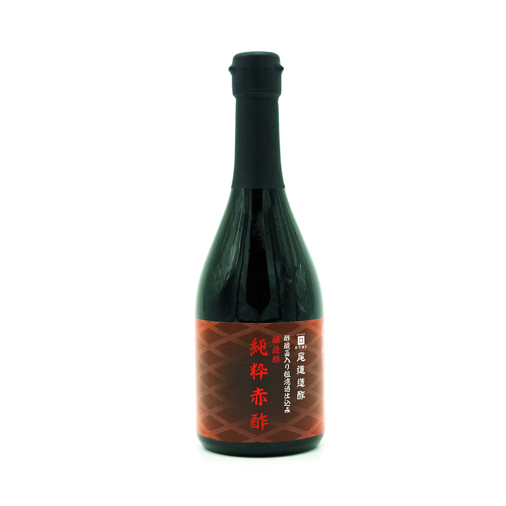 純粋赤酢500ml（酢酸菌入り粗濾過仕込み） – 尾道造酢